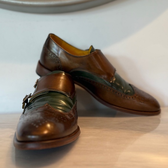 Undandy “48 Rep Butler” Double Monk Strap Shoes – Men’s Size 11 / EU 44 - Picture 9 of 15